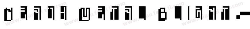 Heavy Metal Blight字体转换